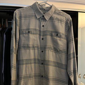Hurley Mens M Flannel